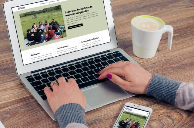 Responsive Website for La Grupa dk: Danish NGO